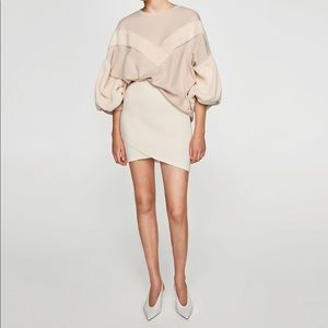 Zara knit skirt szS